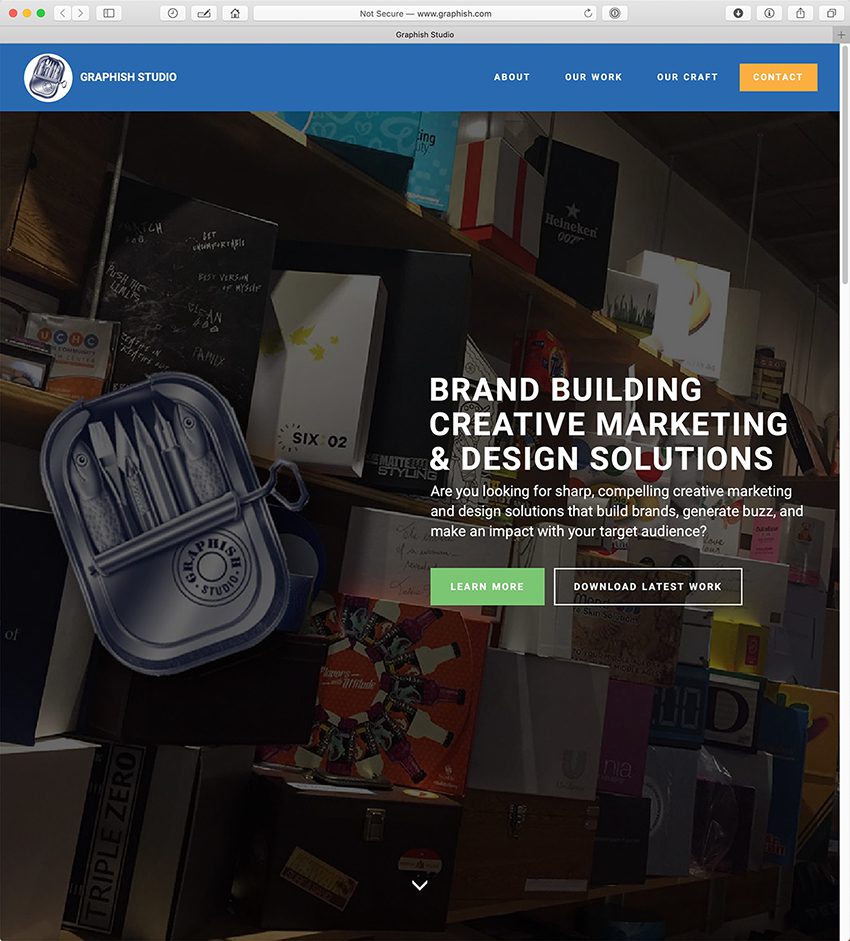 Graphish Studio Website